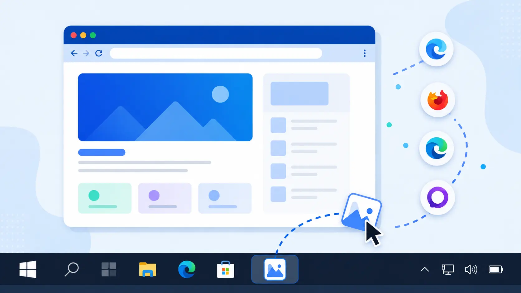 How to pin a website to taskbar on Windows using Chrome and Edge